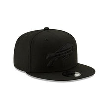 Load image into Gallery viewer, Buffalo Bills New Era NFL 9FIFTY 950 Snapback Cap Hat Black Crown/Visor Black Logo