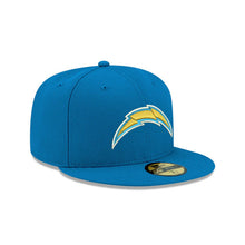 Load image into Gallery viewer, Los Angeles Chargers New Era NFL 59FIFTY 5950 Fitted Cap Hat Sky Blue Crown/Visor Team Color Logo