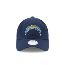 Load image into Gallery viewer, (Women) Los Angeles Chargers New Era NFL 9TWENTY 920 Adjustable Cap Hat Navy Crown/Visor Glisten Team Color Logo