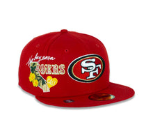 Load image into Gallery viewer, San Francisco 49ers New Era NFL 59FIFTY 5950 Fitted Cap Hat Red Crown/Visor Team Color Logo City Cluster