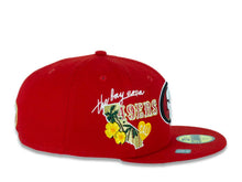 Load image into Gallery viewer, San Francisco 49ers New Era NFL 59FIFTY 5950 Fitted Cap Hat Red Crown/Visor Team Color Logo City Cluster