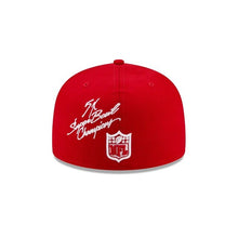 Load image into Gallery viewer, San Francisco 49ers New Era NFL 59FIFTY 5950 Fitted Champions Cap Hat Red Crown/Visor Team Color Logo Patches