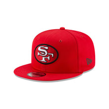 Load image into Gallery viewer, San Francisco 49ers New Era NFL 9FIFTY 950 Snapback Cap Hat Red Crown/Visor White/Black/Red Logo