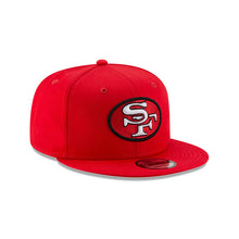 Load image into Gallery viewer, San Francisco 49ers New Era NFL 9FIFTY 950 Snapback Cap Hat Red Crown/Visor White/Black/Red Logo