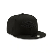 Load image into Gallery viewer, Denver Broncos New Era NFL 9FIFTY 950 Snapback Cap Hat Black Crown/Visor Black Logo