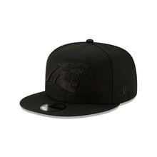 Load image into Gallery viewer, Carolina Panthers New Era NFL 9FIFTY 950 Snapback Cap Hat Black Crown/Visor Black Logo