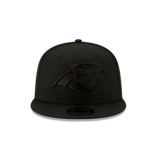 Load image into Gallery viewer, Carolina Panthers New Era NFL 9FIFTY 950 Snapback Cap Hat Black Crown/Visor Black Logo