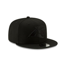 Load image into Gallery viewer, Carolina Panthers New Era NFL 9FIFTY 950 Snapback Cap Hat Black Crown/Visor Black Logo
