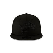 Load image into Gallery viewer, Detroit Lions New Era NFL 9FIFTY 950 Snapback Cap Hat Black Crown/Visor Black Logo