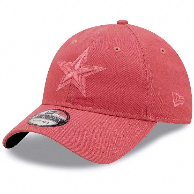 Dallas Cowboys New Era NFL 9TWENTY 920 Adjustable Cap Hat Pink Crown V Capland