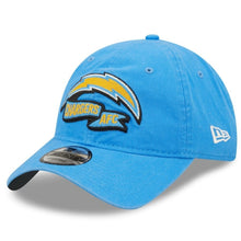 Load image into Gallery viewer, Los Angeles Chargers New Era NFL 9TWENTY 920 Adjustable Cap Hat Sky Blue Crown/Visor Team Color Logo (2022 Sideline)