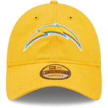 Load image into Gallery viewer, Los Angeles Chargers New Era NFL 9TWENTY 920 Adjustable Cap Hat Yellow Crown/Visor Team Color Logo