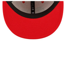 Load image into Gallery viewer, Kansas City Chiefs New Era NFL 9FIFTY 950 Snapback Cap Hat Red/White Crown Red Visor Team Color Logo (2022 Sideline Ink)