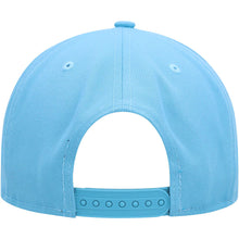 Load image into Gallery viewer, Los Angeles Chargers New Era NFL 9FIFTY 950 Snapback Cap Hat Light Blue Crown/Visor Glisten Blue Logo Gray UV (Color Pack)