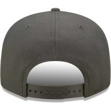 Load image into Gallery viewer, Las Vegas Raiders New Era 9FIFTY 950 Snapback Cap Hat Dark Gray Crown/Visor Dark Gray Logo Gray UV