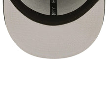 Load image into Gallery viewer, Las Vegas Raiders New Era 9FIFTY 950 Snapback Cap Hat Dark Gray Crown/Visor Dark Gray Logo Gray UV