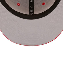 Load image into Gallery viewer, Kansas City Chiefs New Era NFL 9FIFTY 950 Snapback Cap Hat Red Crown/Visor Yellow/White Text Logo