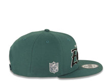 Load image into Gallery viewer, Philadelphia Eagles New Era NFL 9FIFTY 950 Snapback Cap Hat Green Crown/Visor Black/White Text Logo