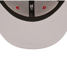 Load image into Gallery viewer, San Francisco 49ers New Era NFL 9FIFTY 950 Snapback Cap Hat Red Crown/Visor Wheat/White Text Logo Super Bowl Side Patch Gray UV