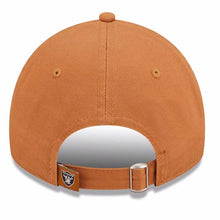 Load image into Gallery viewer, Las Vegas Raiders New Era 9TWENTY 920 Adjustable Cap Hat Light Brown Crown/Visor Team Color Logo