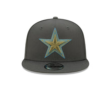 Load image into Gallery viewer, Dallas Cowboys New Era 9FIFTY 950 Snapback Cap Hat Dark Gray Crown/Visor Dark Gray Logo (Color Pack)