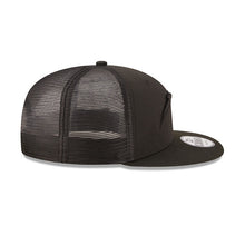 Load image into Gallery viewer, Los Angeles Chargers New Era NFL 9FIFTY 950 Trucker Mesh Snapback Cap Hat Black Crown/Visor Black Logo