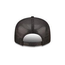 Load image into Gallery viewer, Los Angeles Chargers New Era NFL 9FIFTY 950 Trucker Mesh Snapback Cap Hat Black Crown/Visor Black Logo