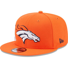 Load image into Gallery viewer, Denver Broncos New Era NFL 9FIFTY 950 Snapback Cap Hat Orange Crown/Visor Team Color Logo (Icon)