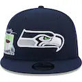 Load image into Gallery viewer, Seattle Seahawks New Era NFL 9FIFTY 950 Snapback Cap Hat Navy Crown/Visor Team Color Logo (Icon)