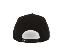 Load image into Gallery viewer, Las Vegas Raiders New Era 9FORTY 940 Adjustable A-Frame Cap Hat Black Crown/Visor White Script Logo Gray UV
