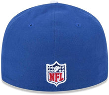 Load image into Gallery viewer, Indianapolis Colts New Era NFL 59FIFTY 5950 Fitted Sideline Cap Hat Royal Blue Crown/Visor Eam Color Logo 1984 World Series Side Patch