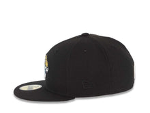 Load image into Gallery viewer, Jacksonville Jaguars New Era NFL 59FIFTY 5950 Fitted Cap Hat Black Crown/Visor Team Color Logo