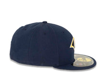 Load image into Gallery viewer, Los Angeles Rams New Era NFL 59FIFTY 5950 Fitted Sideline Cap Hat Navy Crown/Visor Team Color Logo