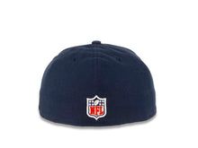 Load image into Gallery viewer, Los Angeles Rams New Era NFL 59FIFTY 5950 Fitted Sideline Cap Hat Navy Crown/Visor Team Color Logo