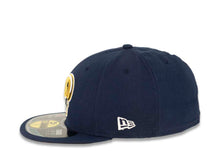 Load image into Gallery viewer, Los Angeles Rams New Era NFL 59FIFTY 5950 Fitted Sideline Cap Hat Navy Crown/Visor Team Color Logo