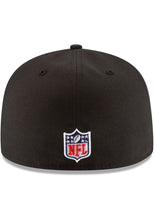 Load image into Gallery viewer, Pittsburgh Steelers New Era NFL 59FIFTY 5950 Fitted Cap Hat Black Crown/Visor Team Color Logo (2016 Sideline)