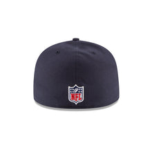 Load image into Gallery viewer, Houston Texans New Era NFL 59FIFTY 5950 Fitted Cap Hat Navy Crown/Visor Team Color Logo (2016 Sideline)
