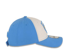Load image into Gallery viewer, Los Angeles Chargers New Era NFL 9FORTY 940 Adjustable Cap Hat White/Sky Blue Crown Sky Blue Visor Sky Blue/White/Yellow Retro Logo Gray UV