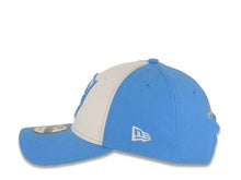 Load image into Gallery viewer, Los Angeles Chargers New Era NFL 9FORTY 940 Adjustable Cap Hat White/Sky Blue Crown Sky Blue Visor Sky Blue/White/Yellow Retro Logo Gray UV