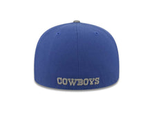 Load image into Gallery viewer, Dallas Cowboys Reebok Flat Visor Flexfit Cap Hat Navy Crown Gray Visor Team Color Logo
