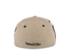 Load image into Gallery viewer, Las Vegas Raiders New Era NFL 59FIFTY 5950 Fitted Cap Hat Heather Gray Crown Black Visor Black/White Logo Green UV