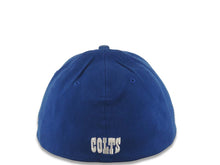 Load image into Gallery viewer, Indianapolis Colts New Era NFL 39THIRTY 3930 Flexfit Cap Hat Royal Blue Crown Gray Visor Team Color Logo