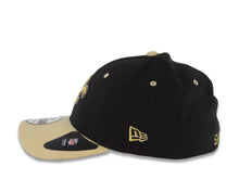 Load image into Gallery viewer, New Orleans Saints New Era NFL 39THIRTY 3930 Flexfit Cap Hat Black Crown Wheat Visor Team Color Logo