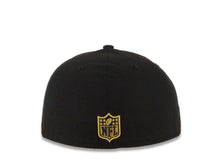 Load image into Gallery viewer, Oakland Raiders New Era 59FIFTY 5950 Fitted Cap Hat Black Crown Gray Visor Team Color Logo (2015 Draft)