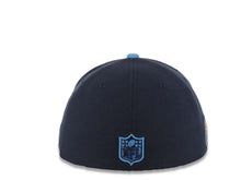 Load image into Gallery viewer, San Diego Chargers New Era NFL 59FIFTY 5950 Fitted Cap Hat Navy Crown Sky Blue Visor Yellow Logo with California Reflective State Map