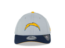 Load image into Gallery viewer, Los Angeles Chargers New Era NFL 59FIFTY 5950 Fitted Cap Hat Gray Crown Navy Visor Team Color Logo Yellow UV