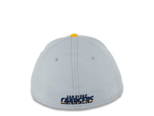 Load image into Gallery viewer, Los Angeles Chargers New Era NFL 59FIFTY 5950 Fitted Cap Hat Gray Crown Navy Visor Team Color Logo Yellow UV