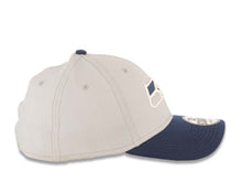Load image into Gallery viewer, Seattle Seahawks New Era NFL 39THIRTY 3930 Flexfit Cap Hat Gray Crown Navy Blue Visor Team Color Logo