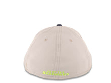 Load image into Gallery viewer, Seattle Seahawks New Era NFL 39THIRTY 3930 Flexfit Cap Hat Gray Crown Navy Blue Visor Team Color Logo