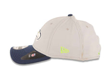 Load image into Gallery viewer, Seattle Seahawks New Era NFL 39THIRTY 3930 Flexfit Cap Hat Gray Crown Navy Blue Visor Team Color Logo